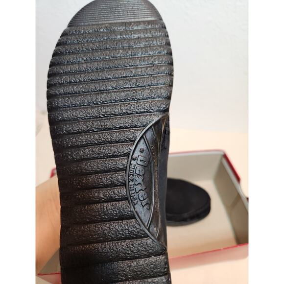 Dexter Walkmocs Harmony Black Leather Shoes Men’s 9M NWOB Made in USA Casual - Picture 9 of 12